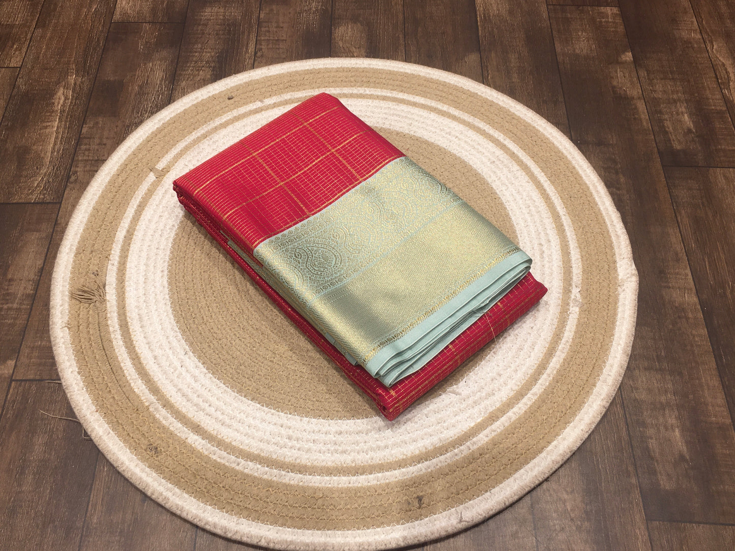 Semi Kanchipuram silk