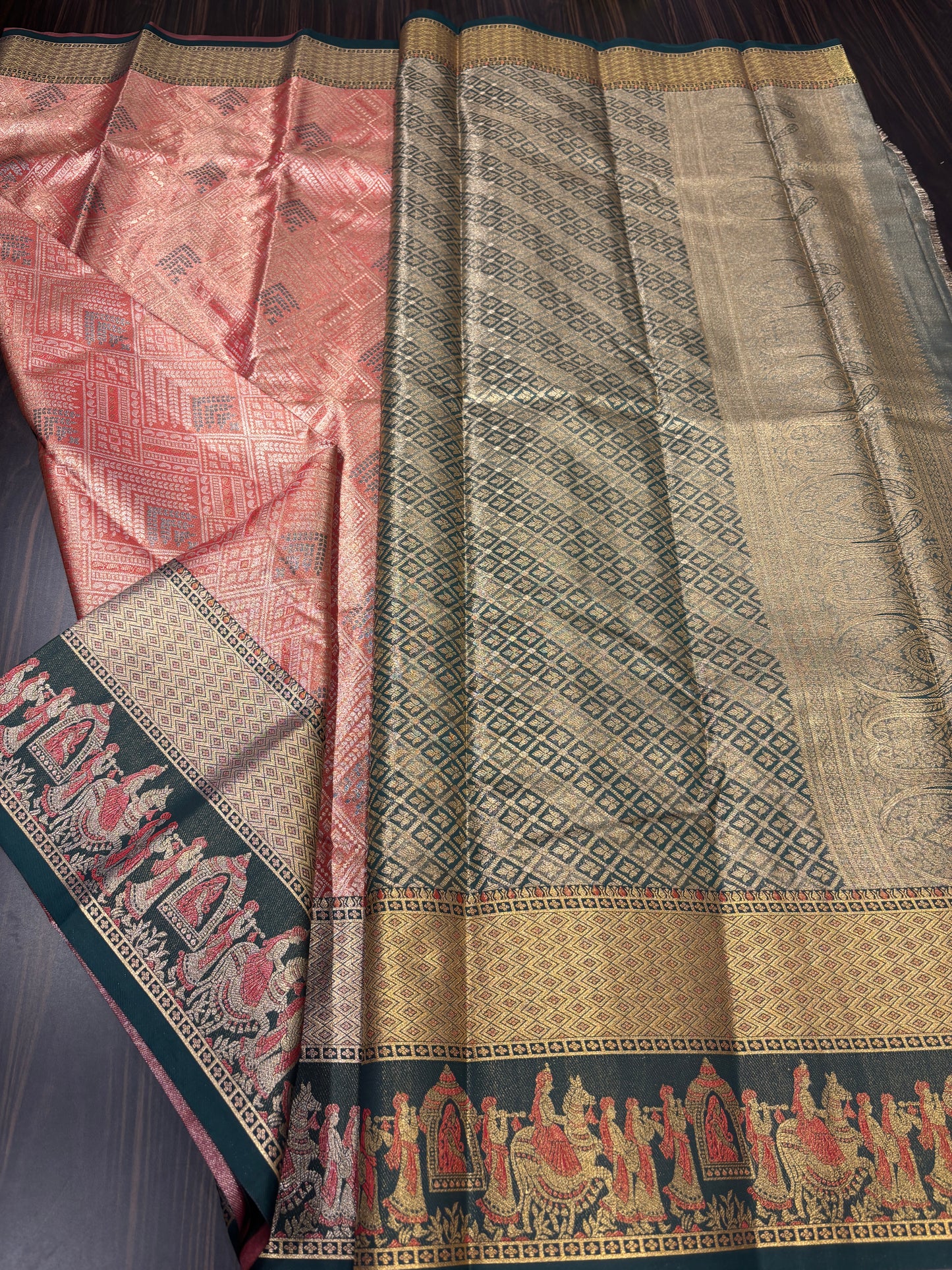Semi Kanchipuram tissue