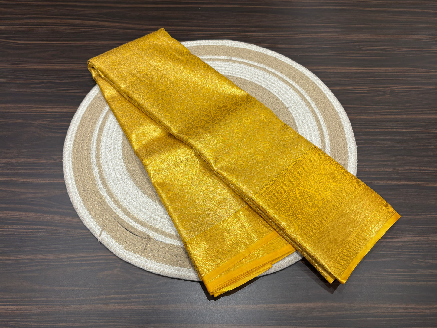 Semi Kanchipuram silk
