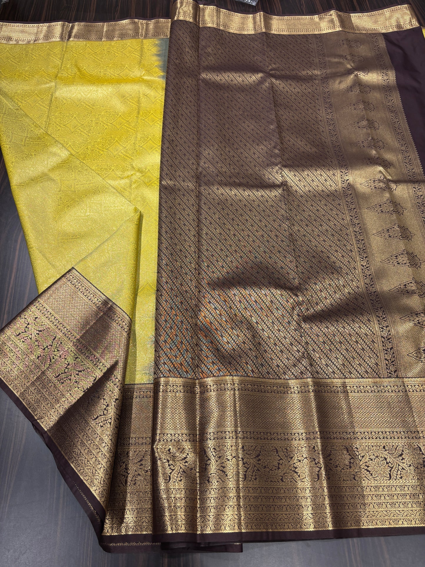 Semi Kanchipuram silk