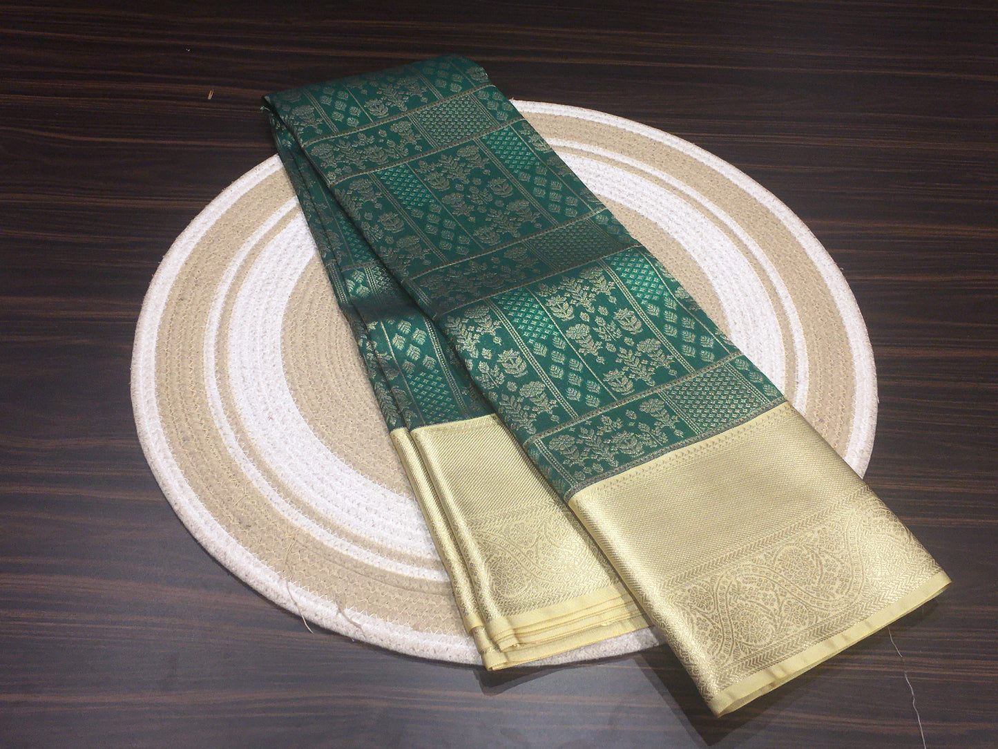 Semi Kanchipuram silk