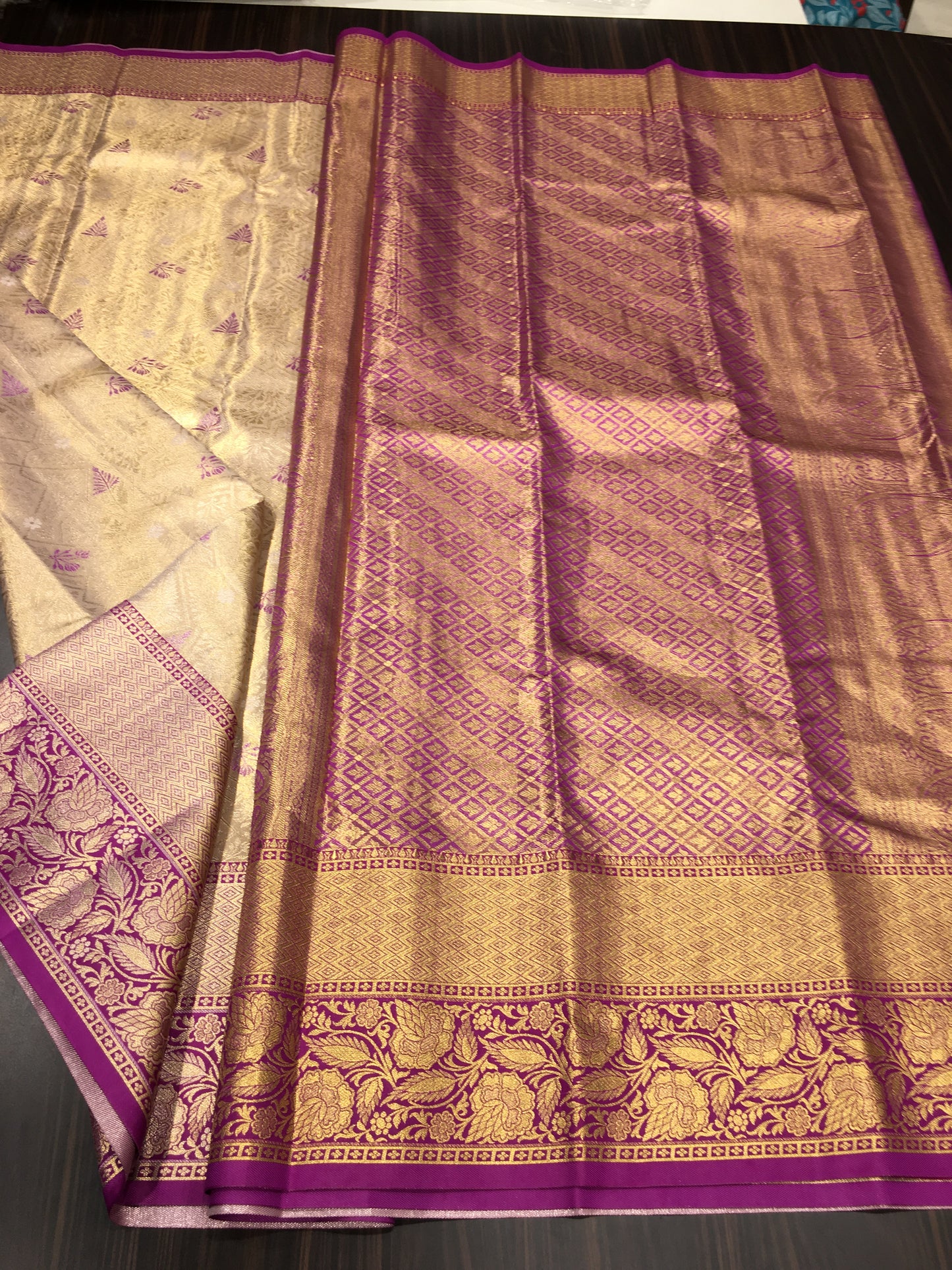 Semi Kanchipuram tissue