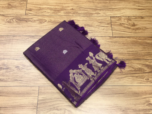 Moonga Crape Saree