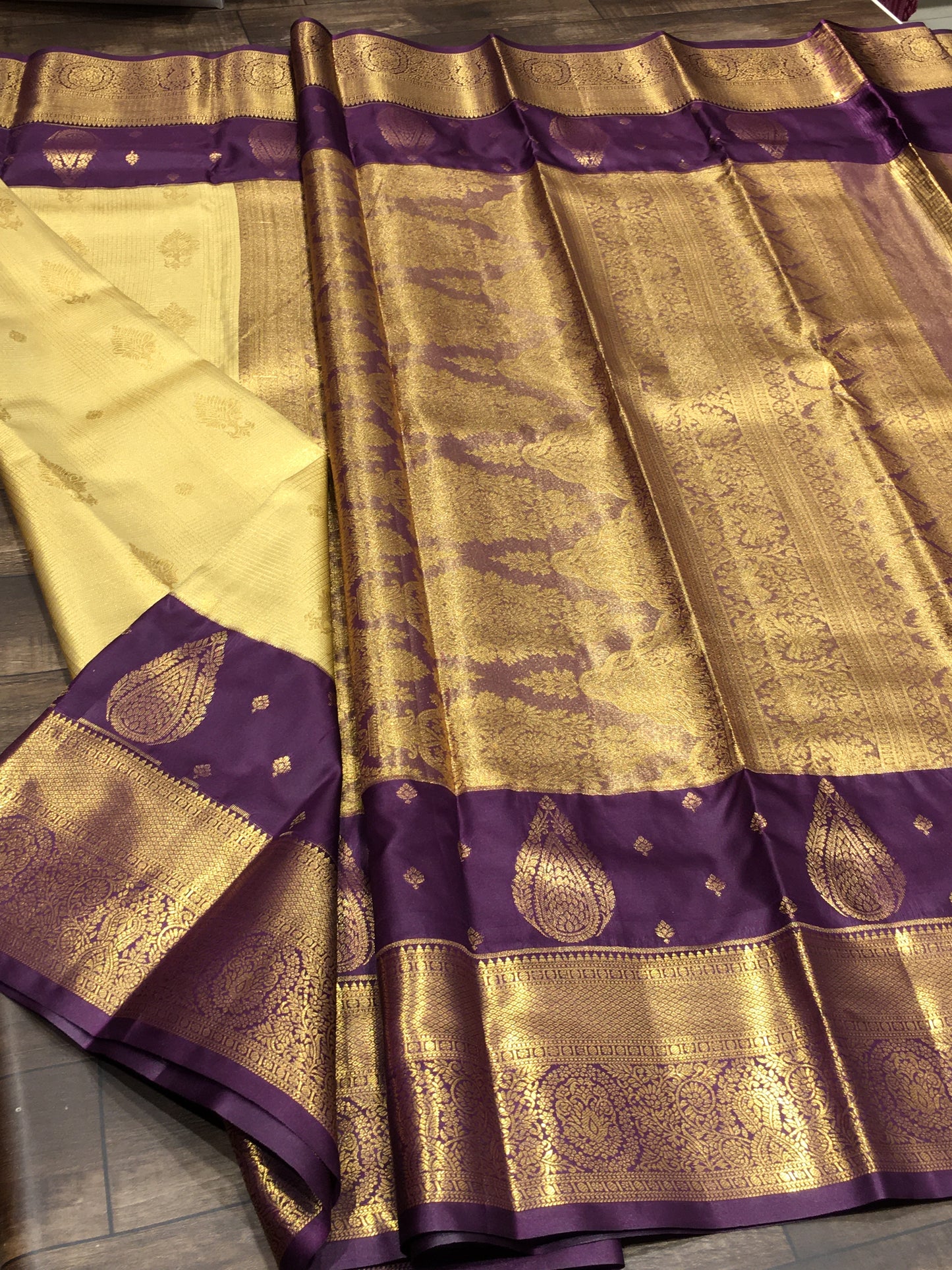 Semi Kanchipuram Tissue