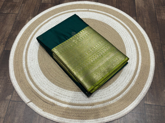 semi Kanchipuram silk