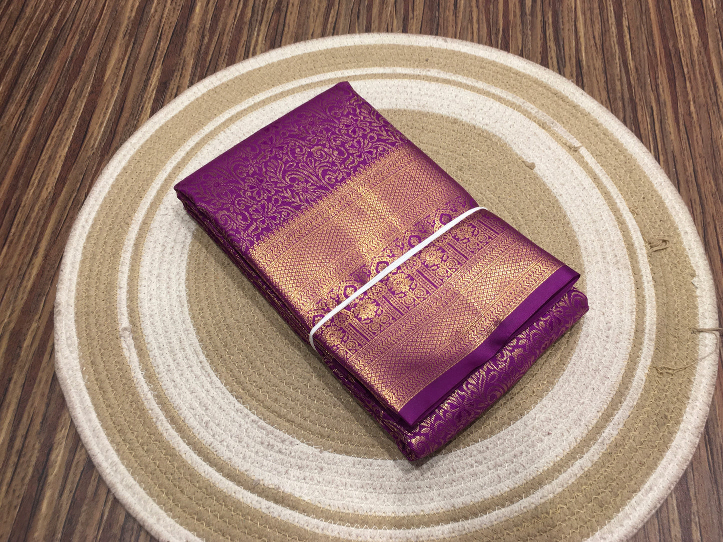 Semi Kanchipuram silk
