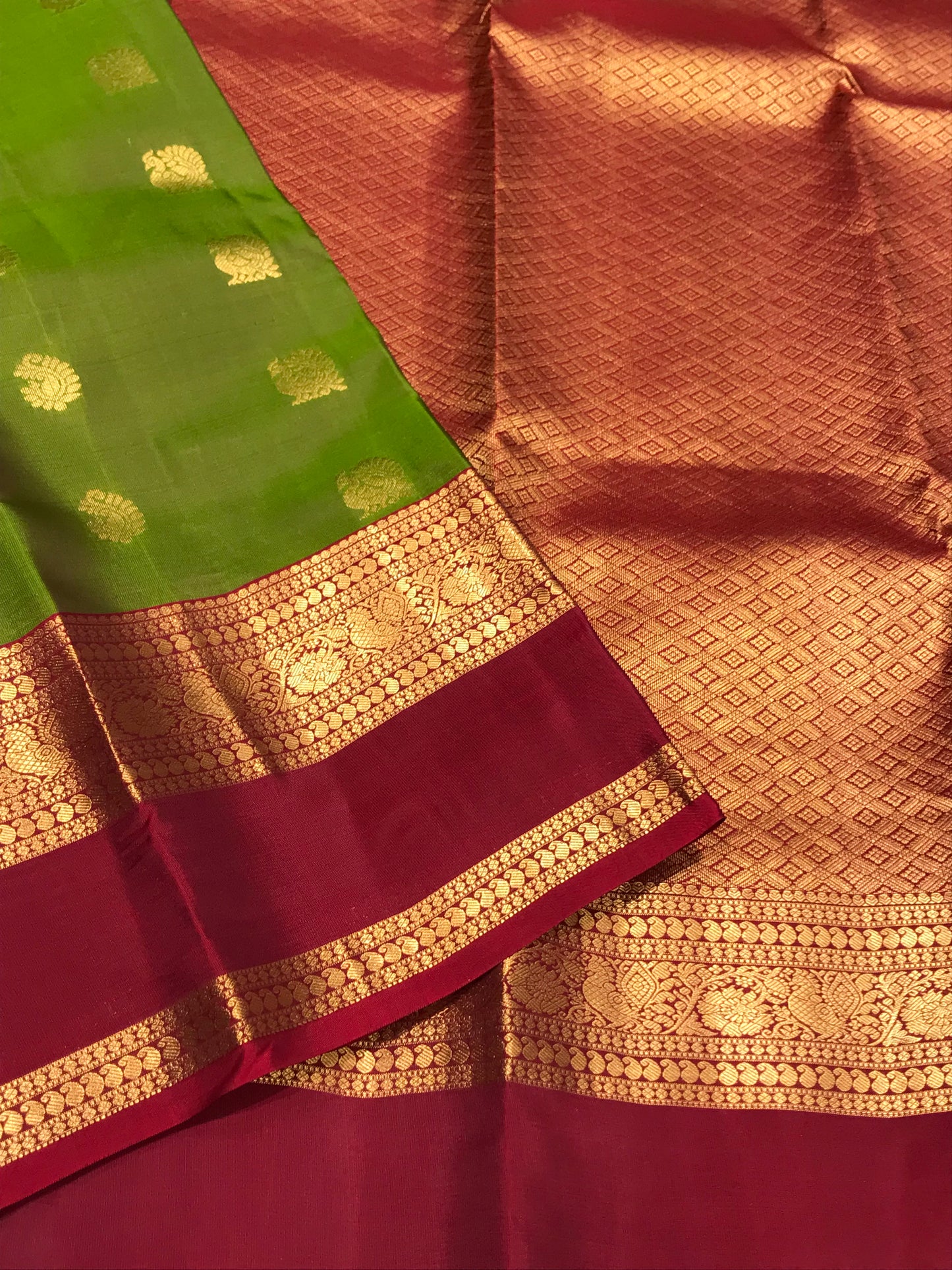 Pure Kanchipuram silk