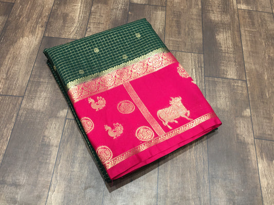 Semi Mysore crape