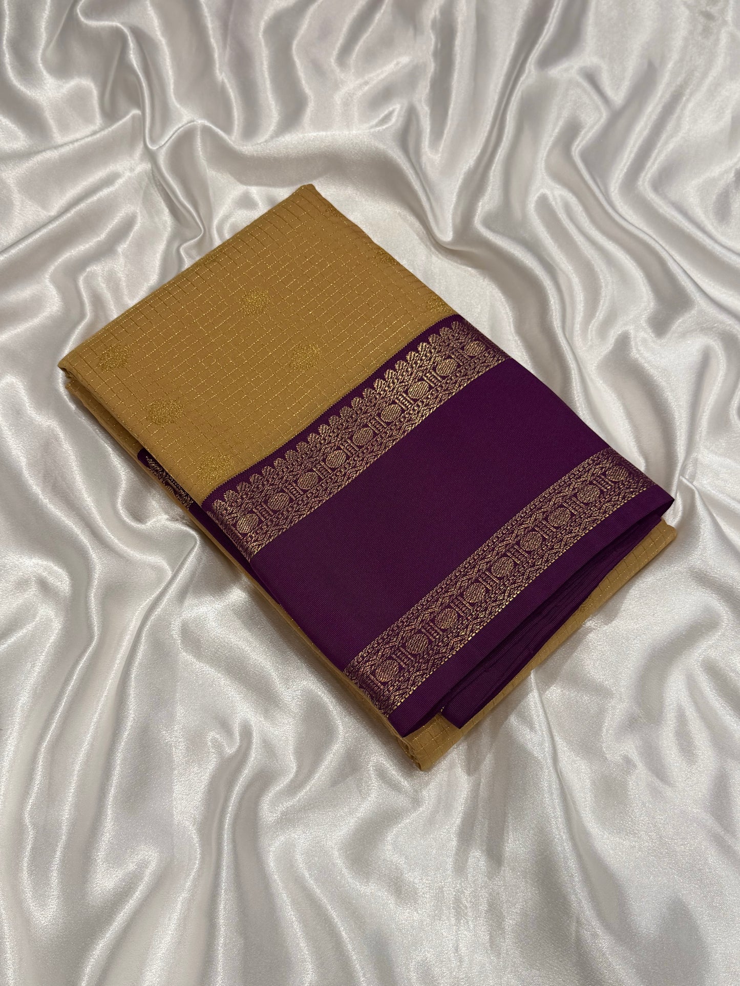 Semi Kanchipuram silk
