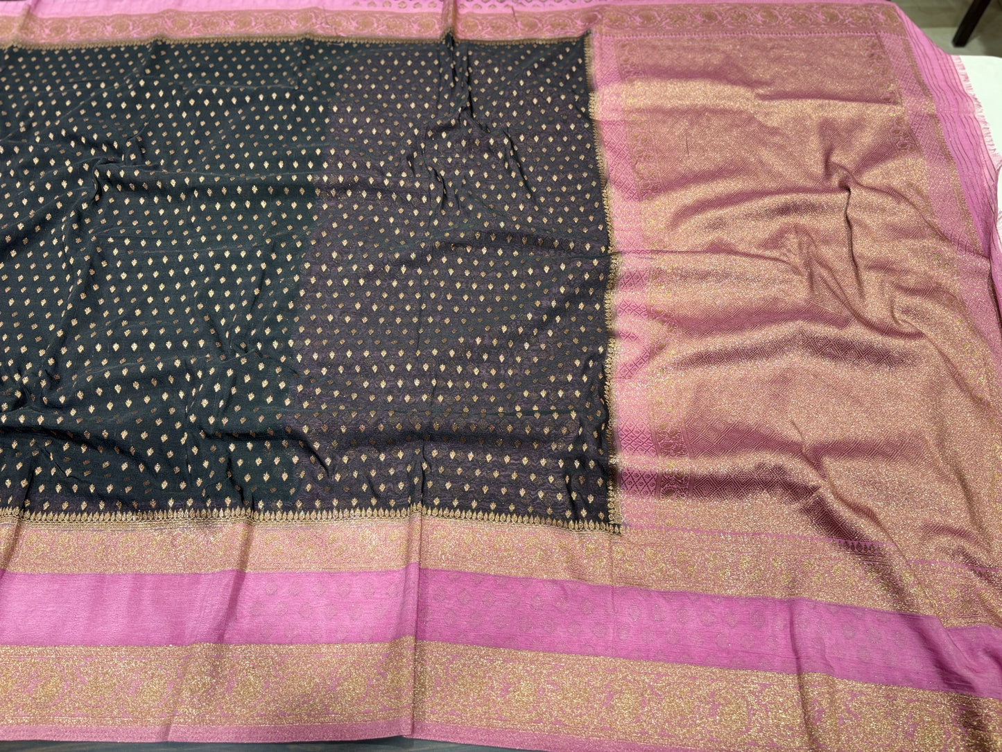 Chiffon georgette saree