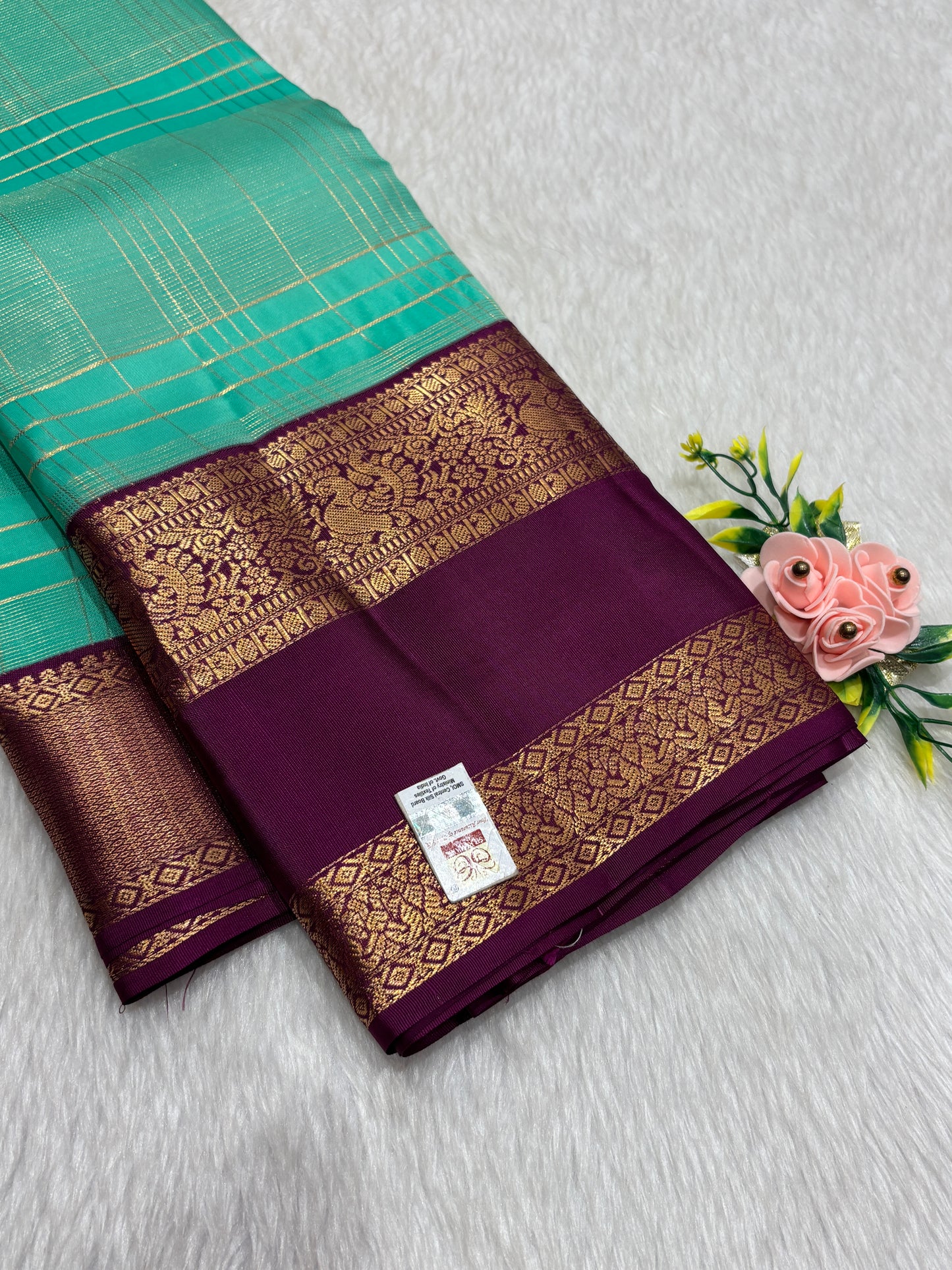 Pure Kanchipuram silk