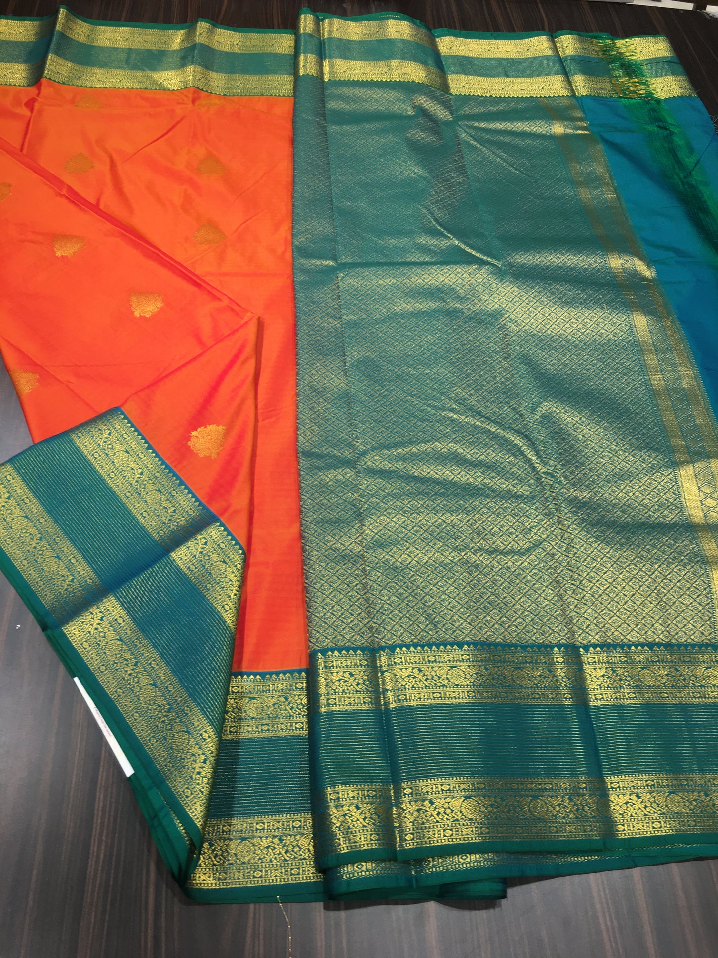 Semi Kanchipuram silk