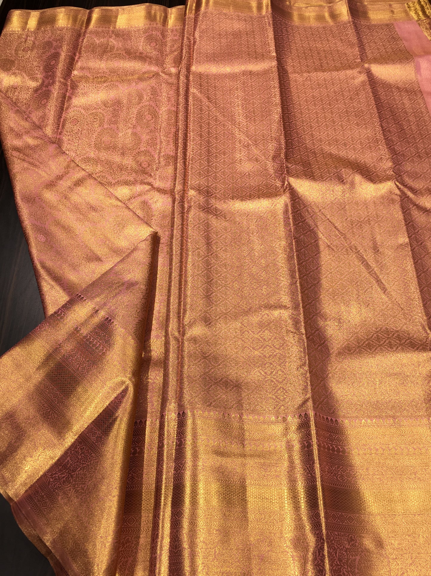 Semi Kanchipuram silk