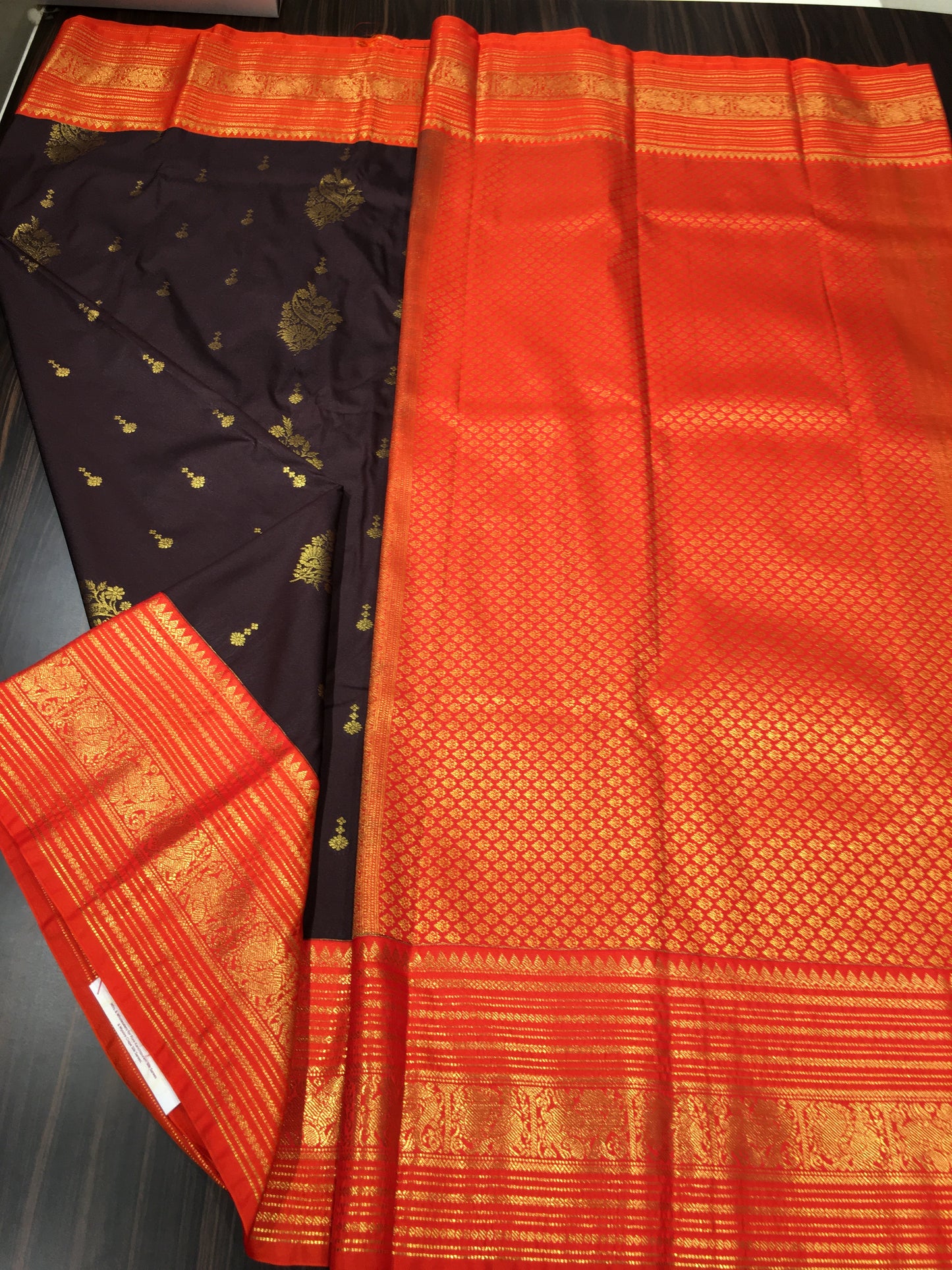 Semi Kanchipuram silk