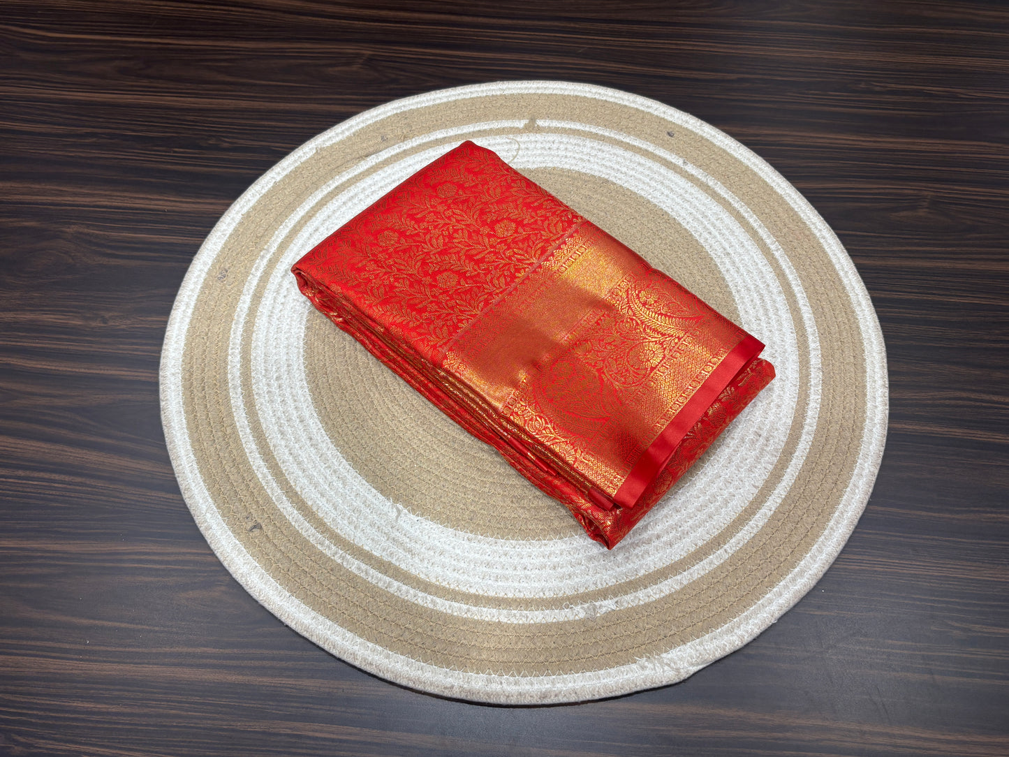 Semi Kanchipuram silk