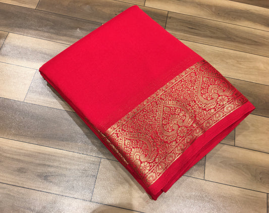 Chiffon Crape Saree