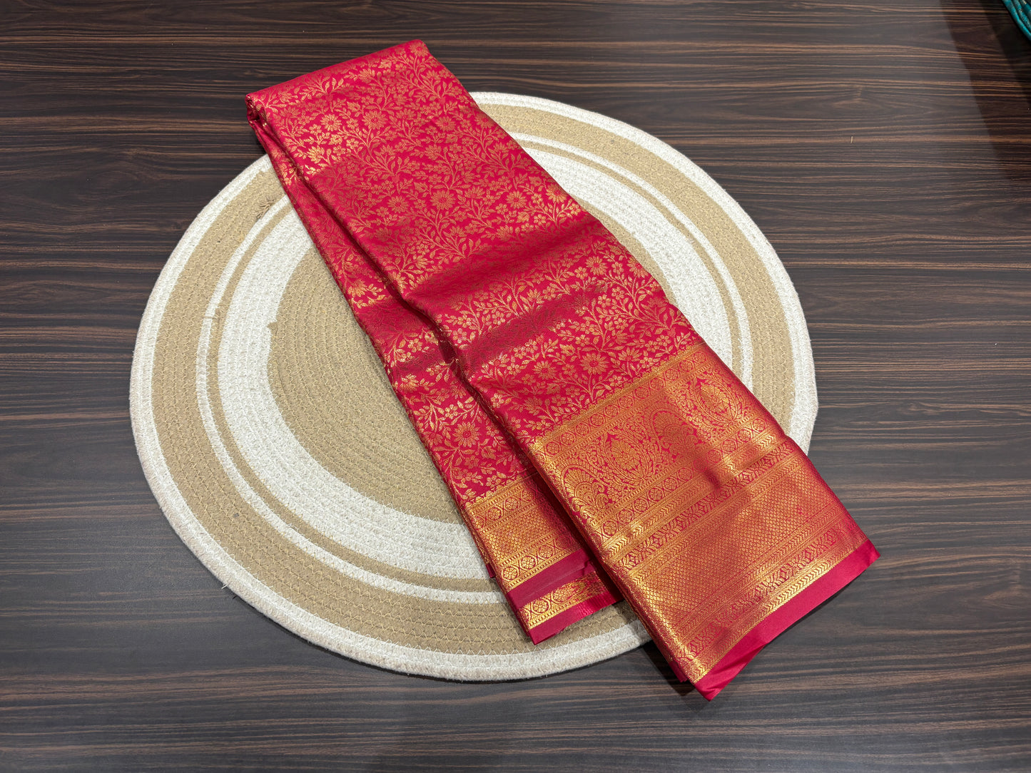 Semi Kanchipuram silk