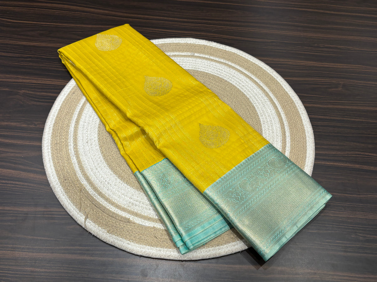 Semi Kanchipuram silk