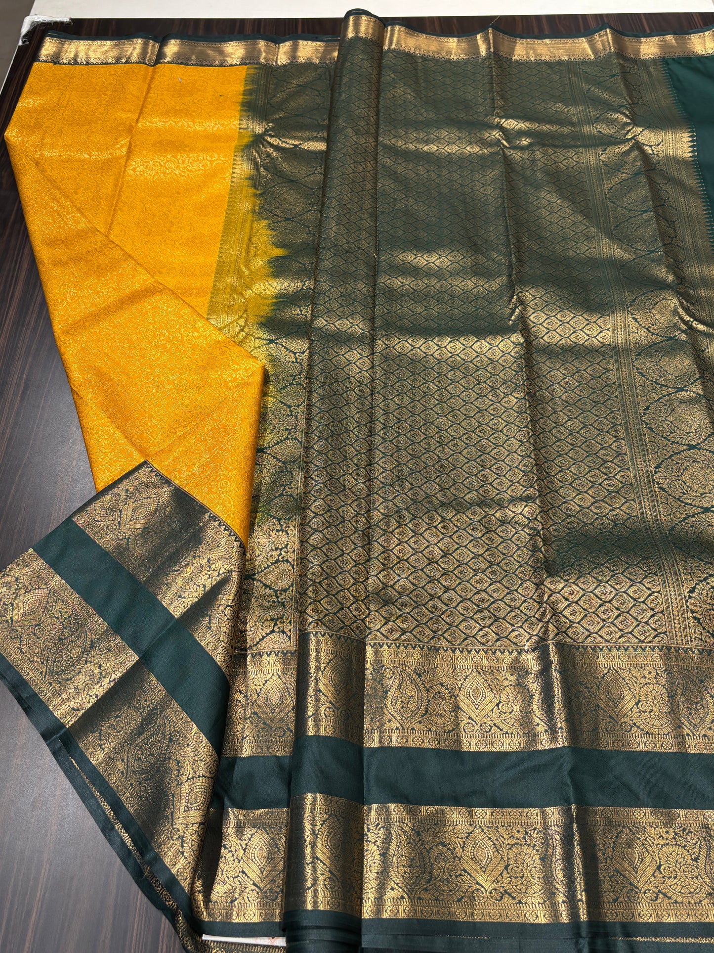 Semi Kanchipuram silk