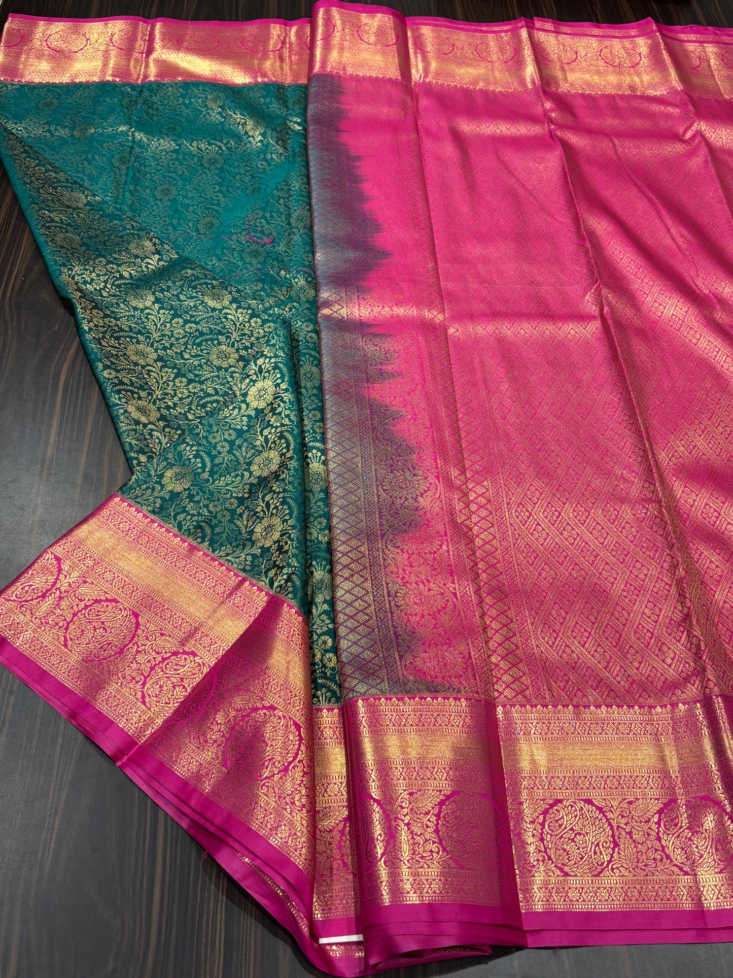 Semi Kanchipuram silk