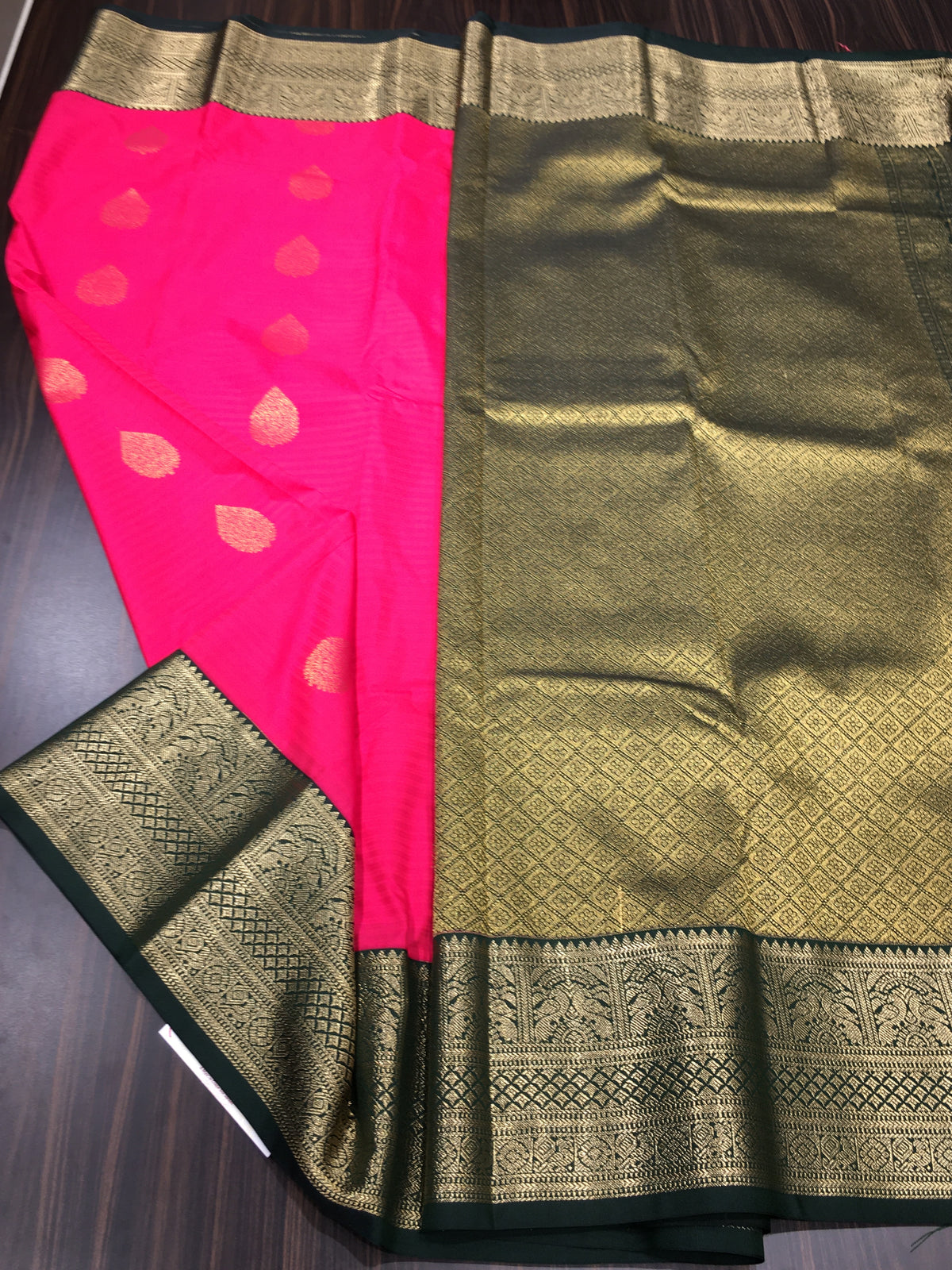 Semi Kanchipuram silk