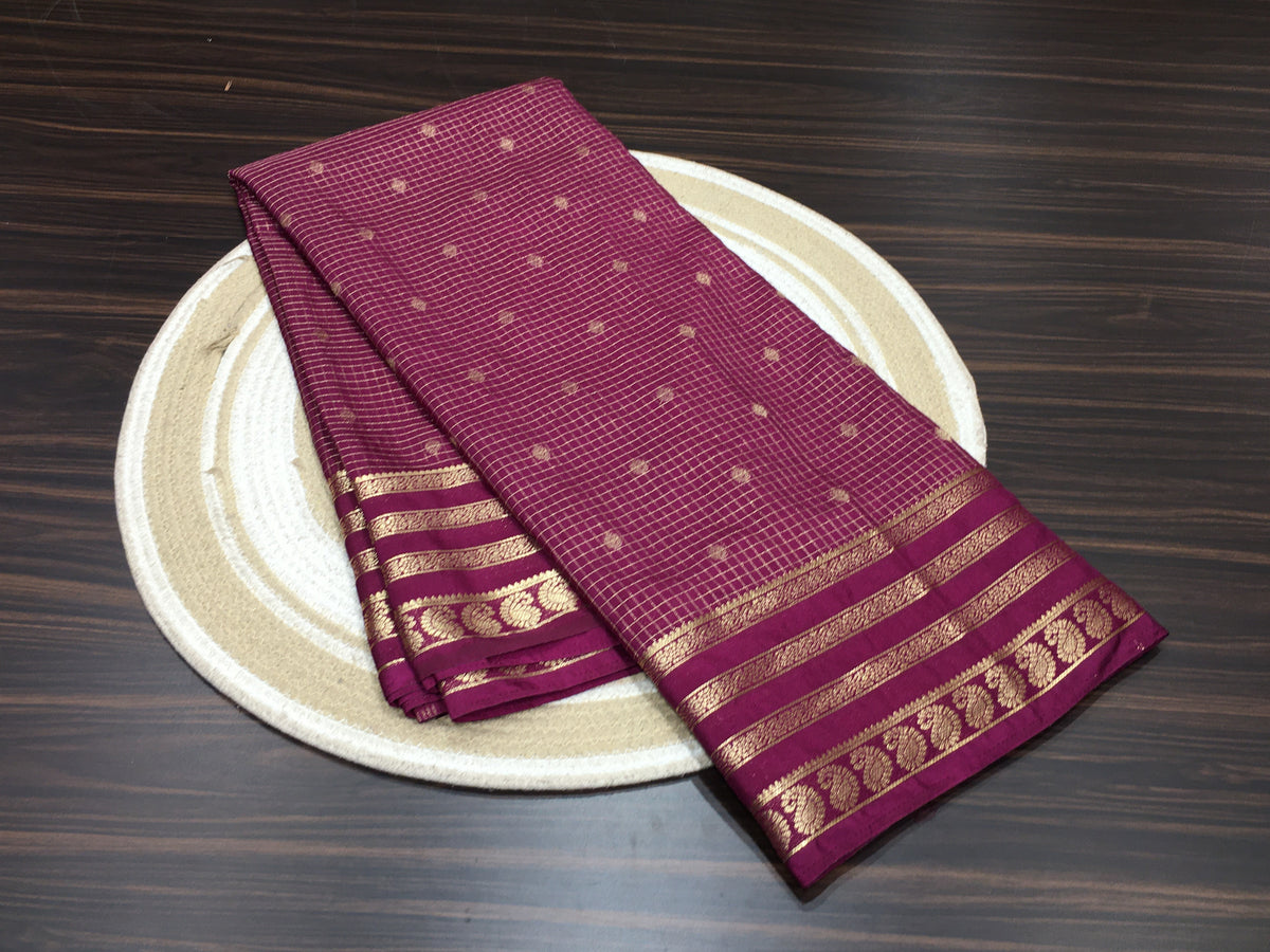 Semi Mysore Crape