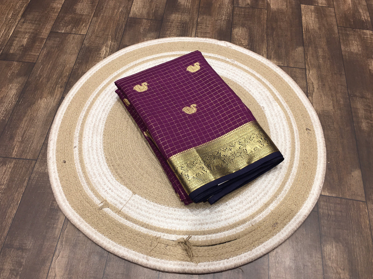 Semi Mysore Crape