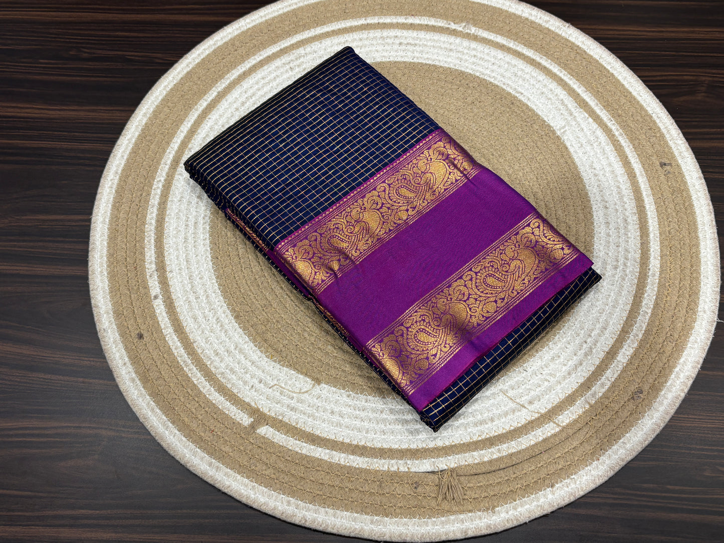 Semi Kanchipuram silk