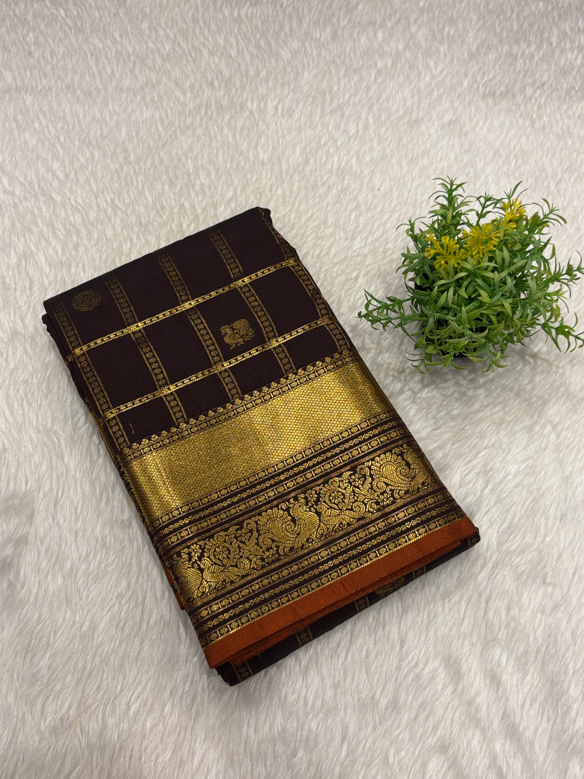 Semi Kanchipuram Silk