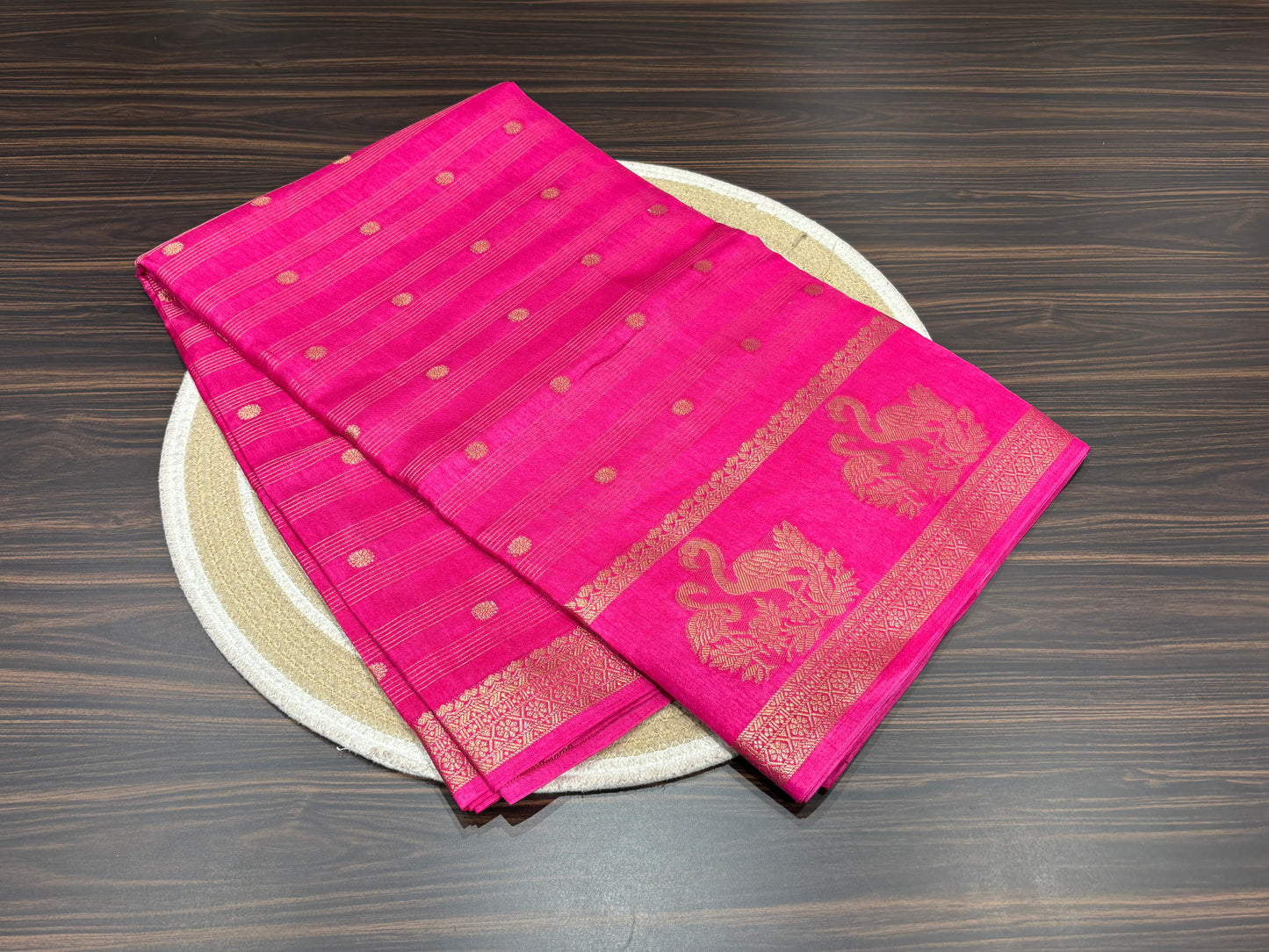 Mulberry silk saree