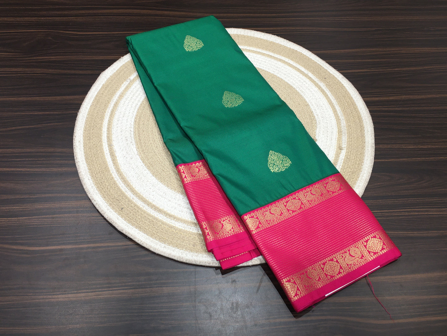 Semi Kanchipuram silk