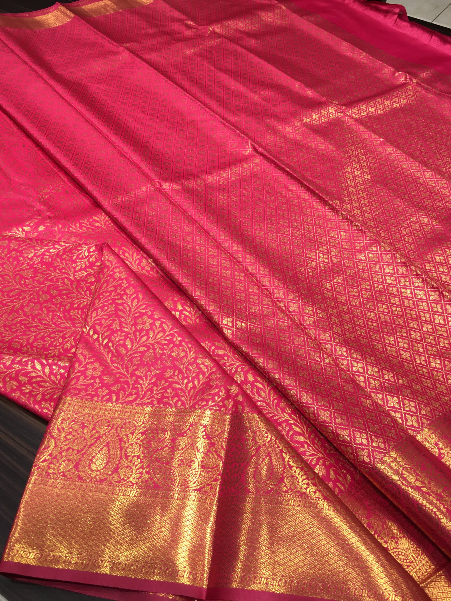 Semi Kanchipuram silk