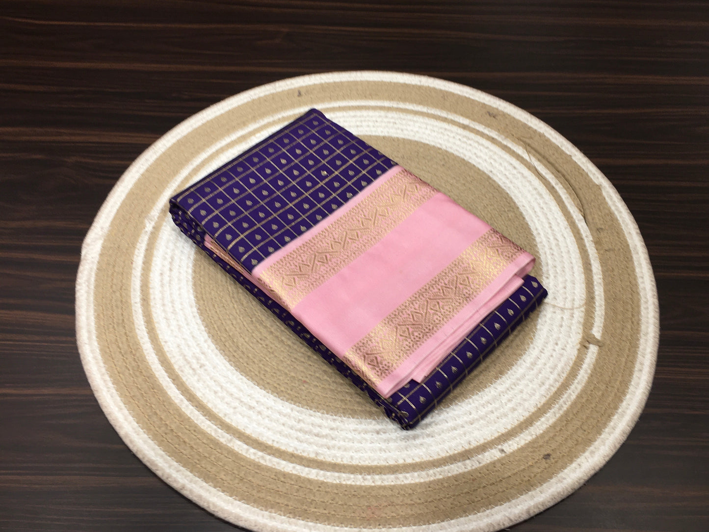 Semi Kanchipuram silk