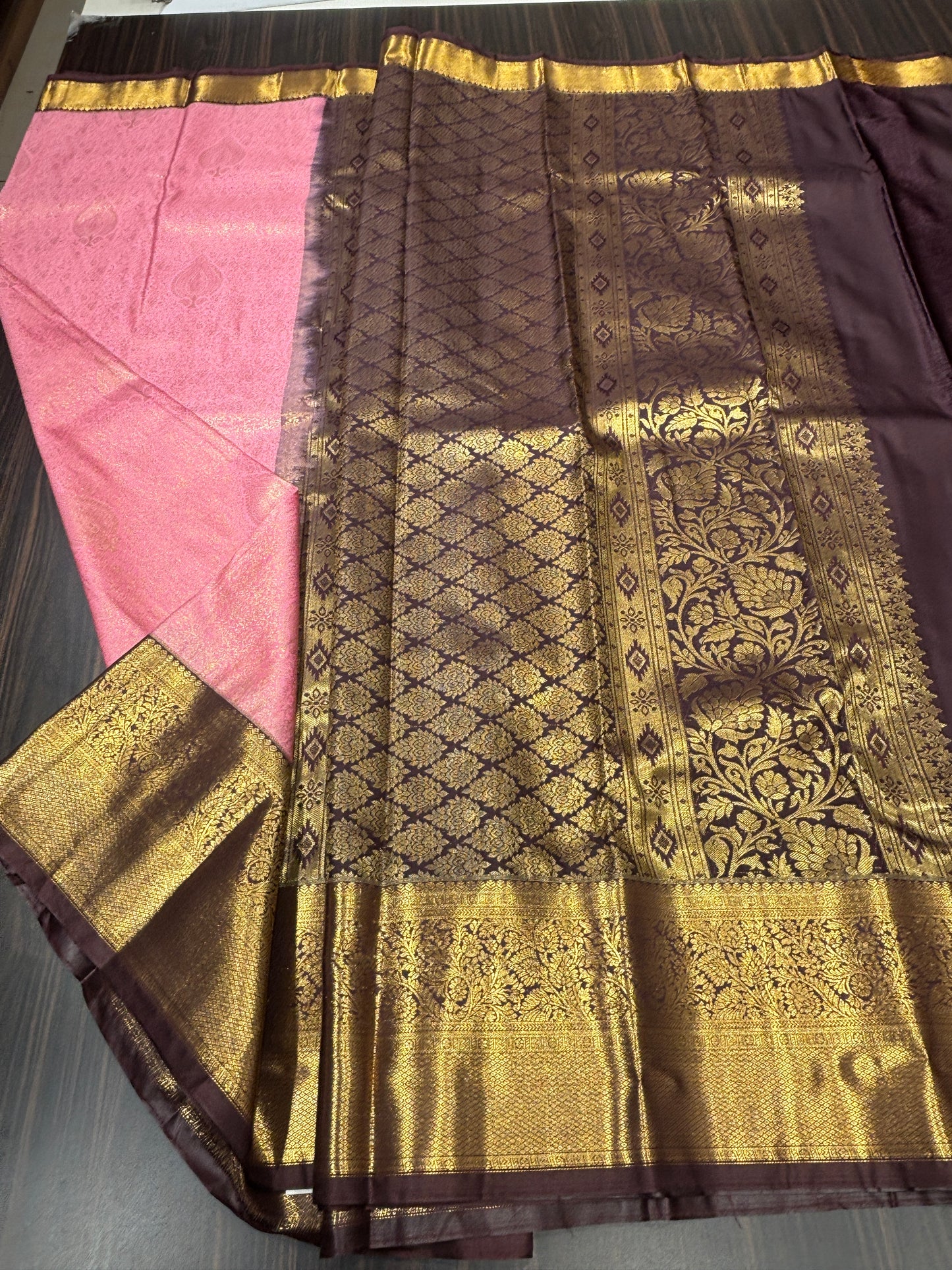 Semi Kanchipuram silk