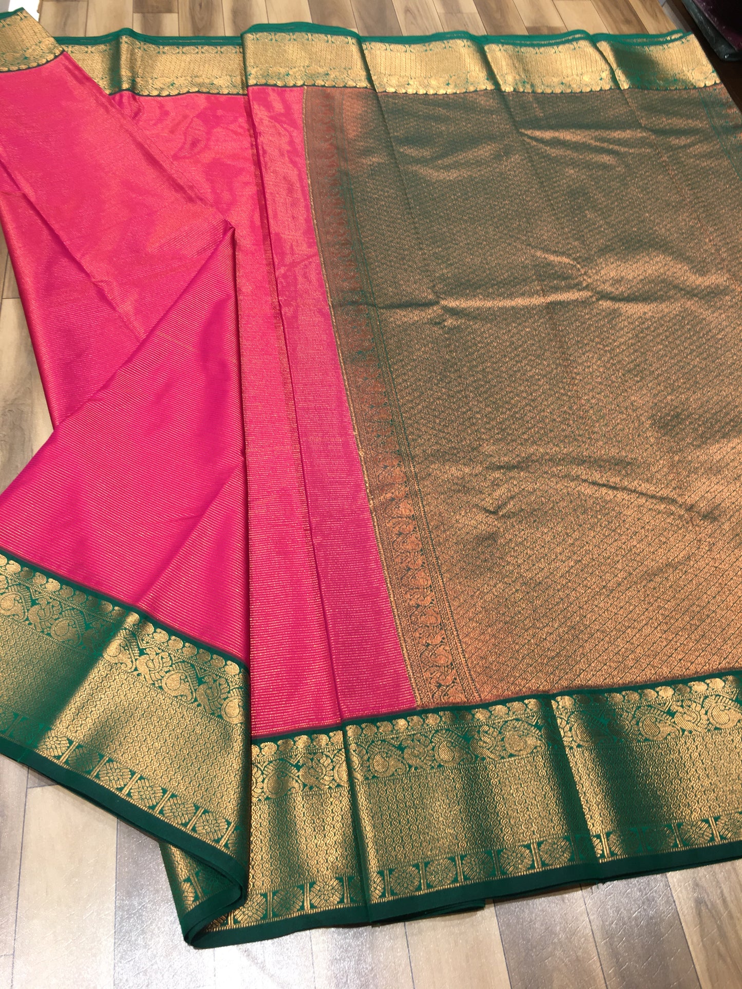 Semi Kanchipuram silk