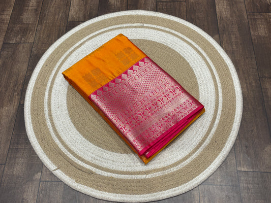 Semi Kanchipuram silk