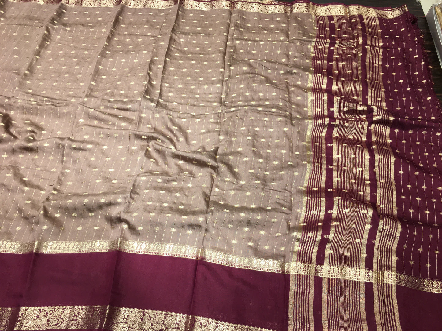 Semi Mysore crape