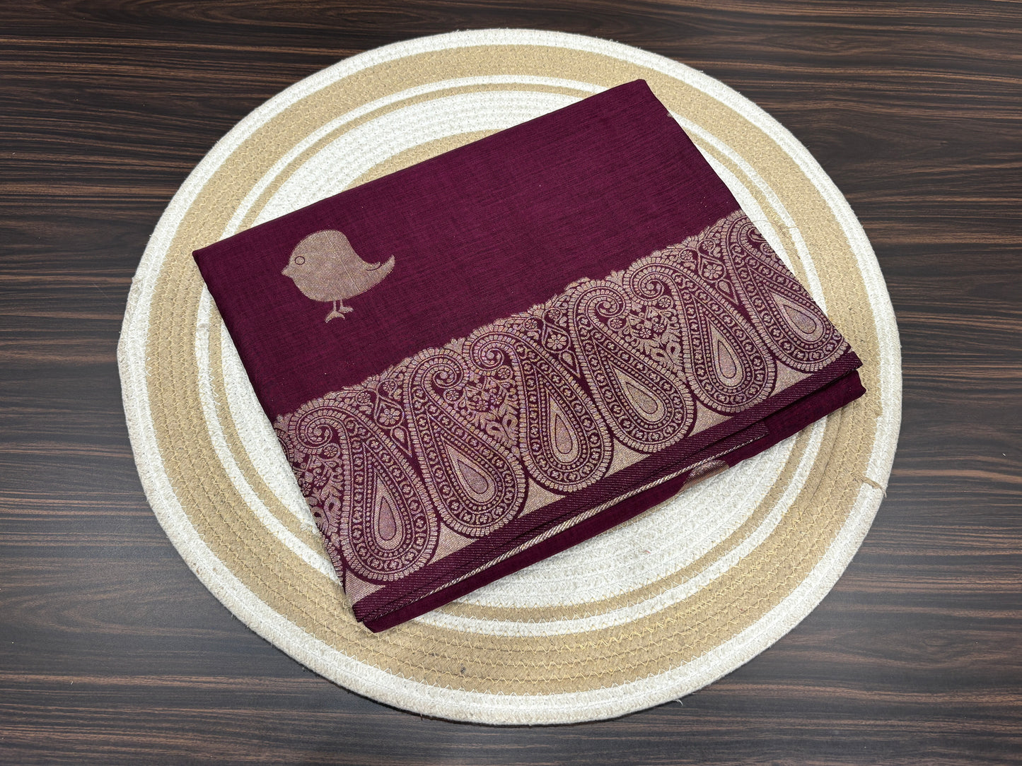 Soft tussar saree