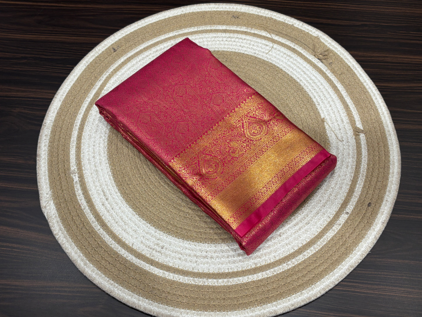Semi Kanchipuram silk