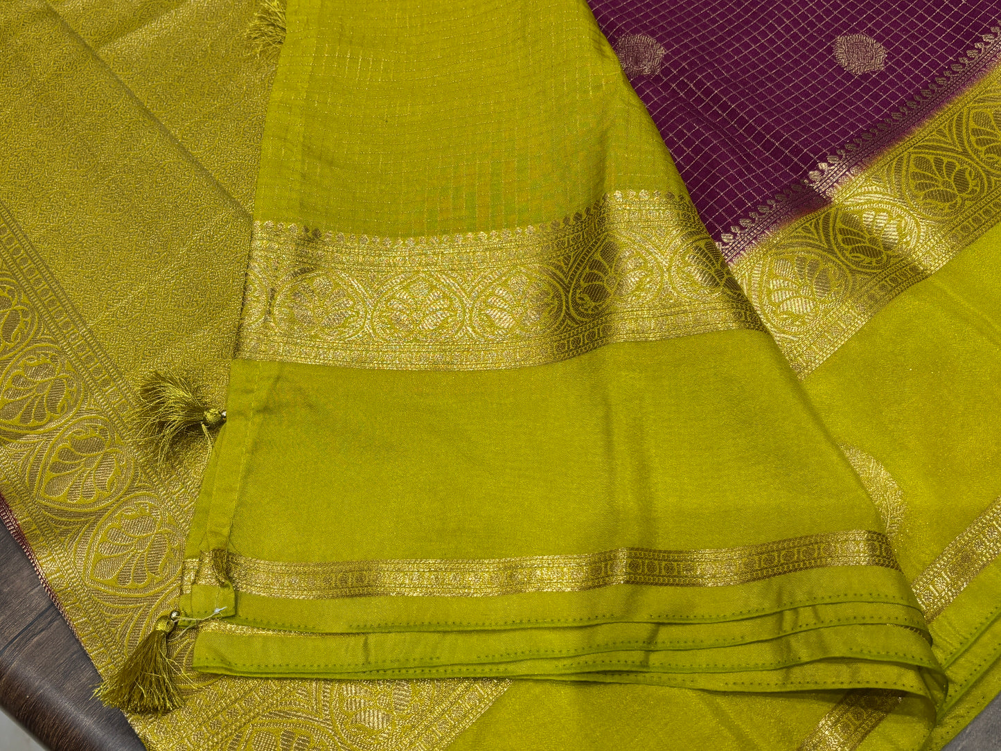 Semi Mysore crape