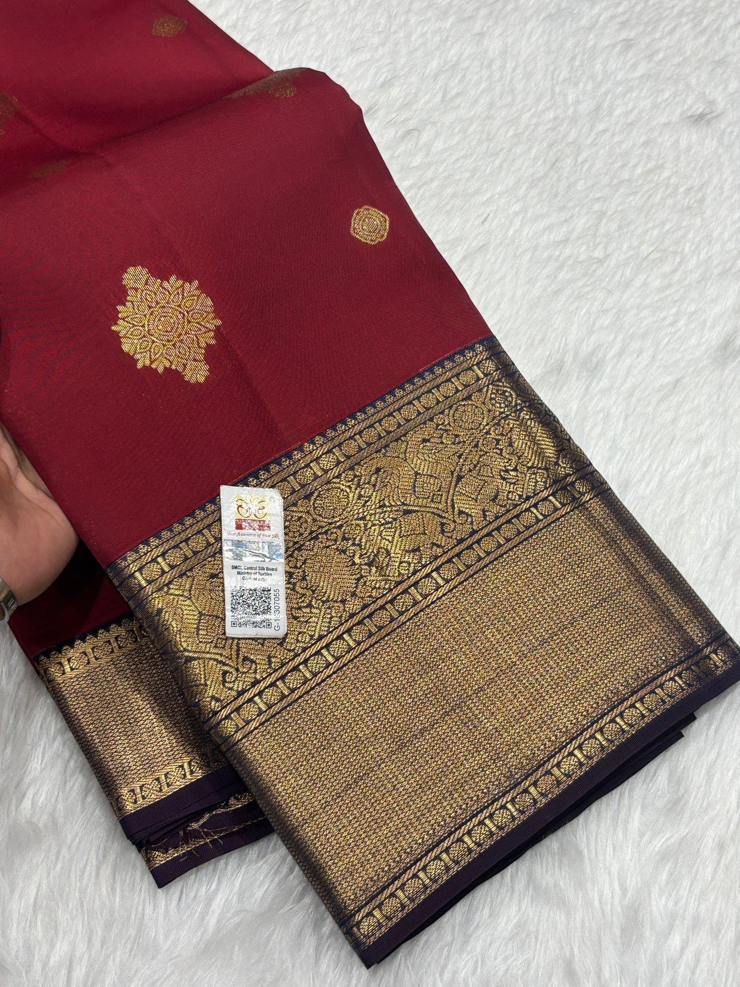 Pure Kanchipuram silk