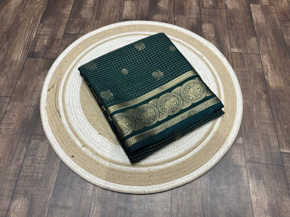 Semi Mysore Crape Silk