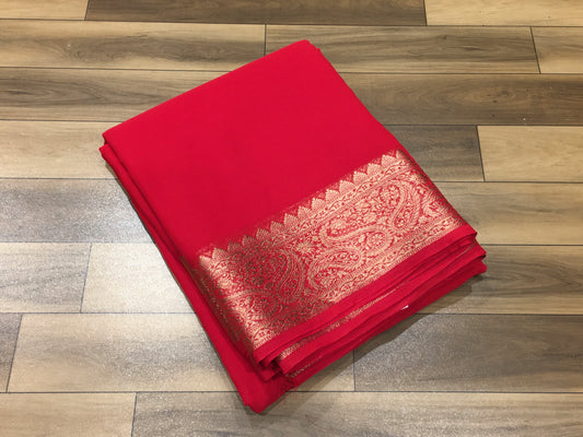 Semi Mysore crape silk