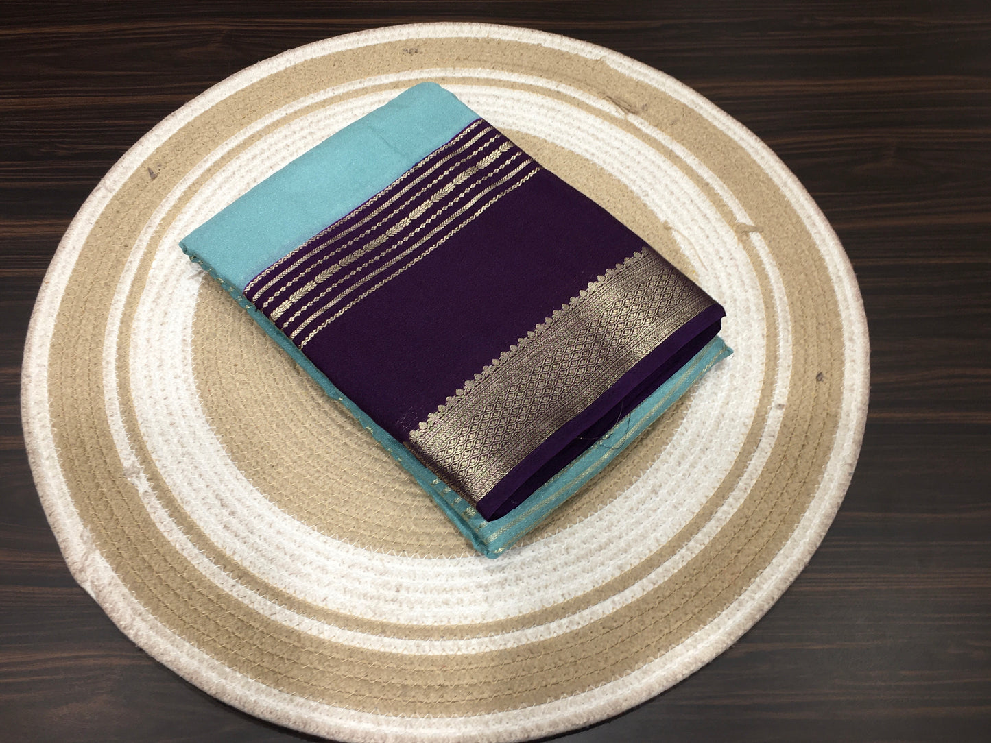 Mysore crape saree