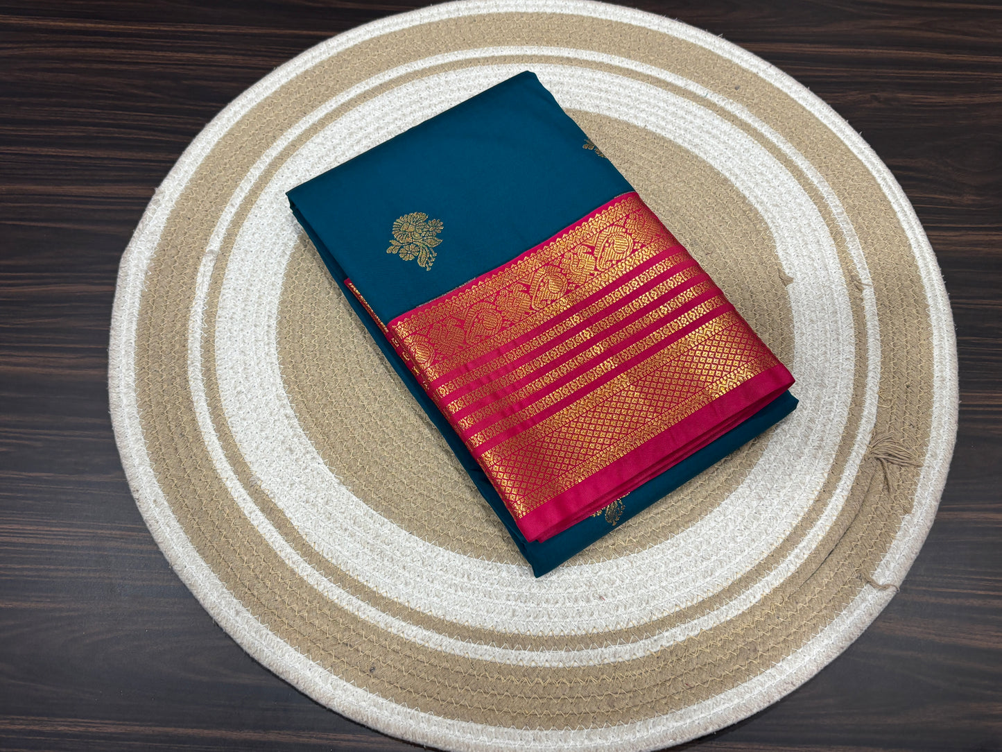Semi Kanchipuram silk