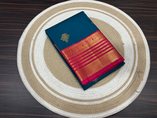 Semi Kanchipuram silk
