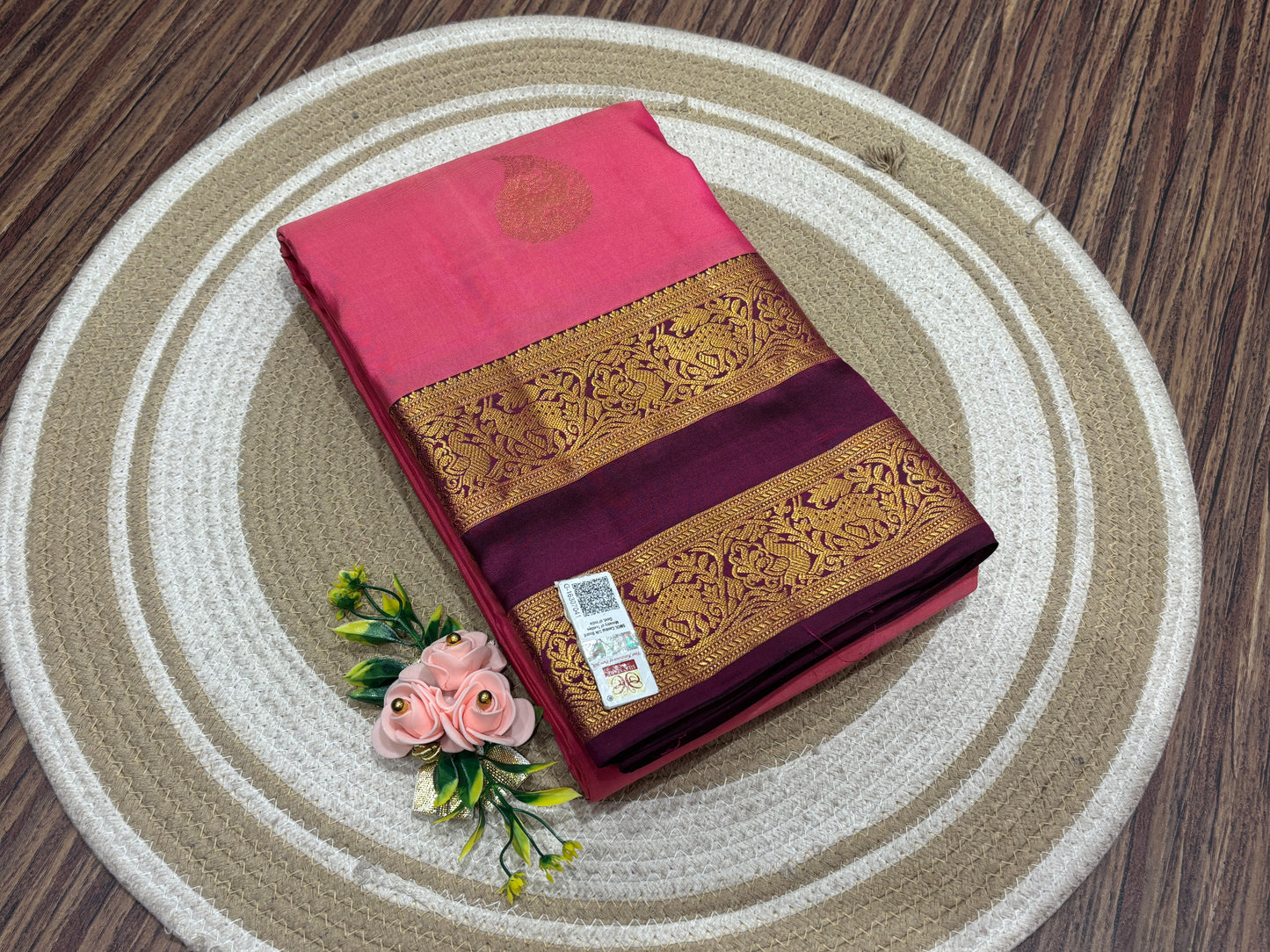 Pure Kanchipuram silk
