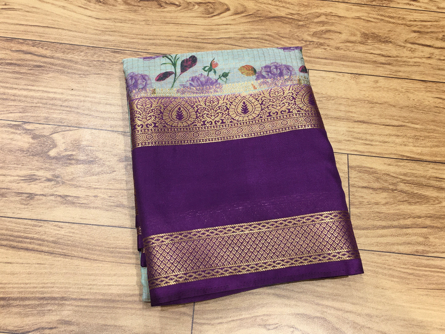 Semi Mysore Crape Silk