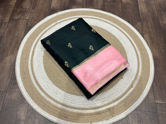 Soft crape saree