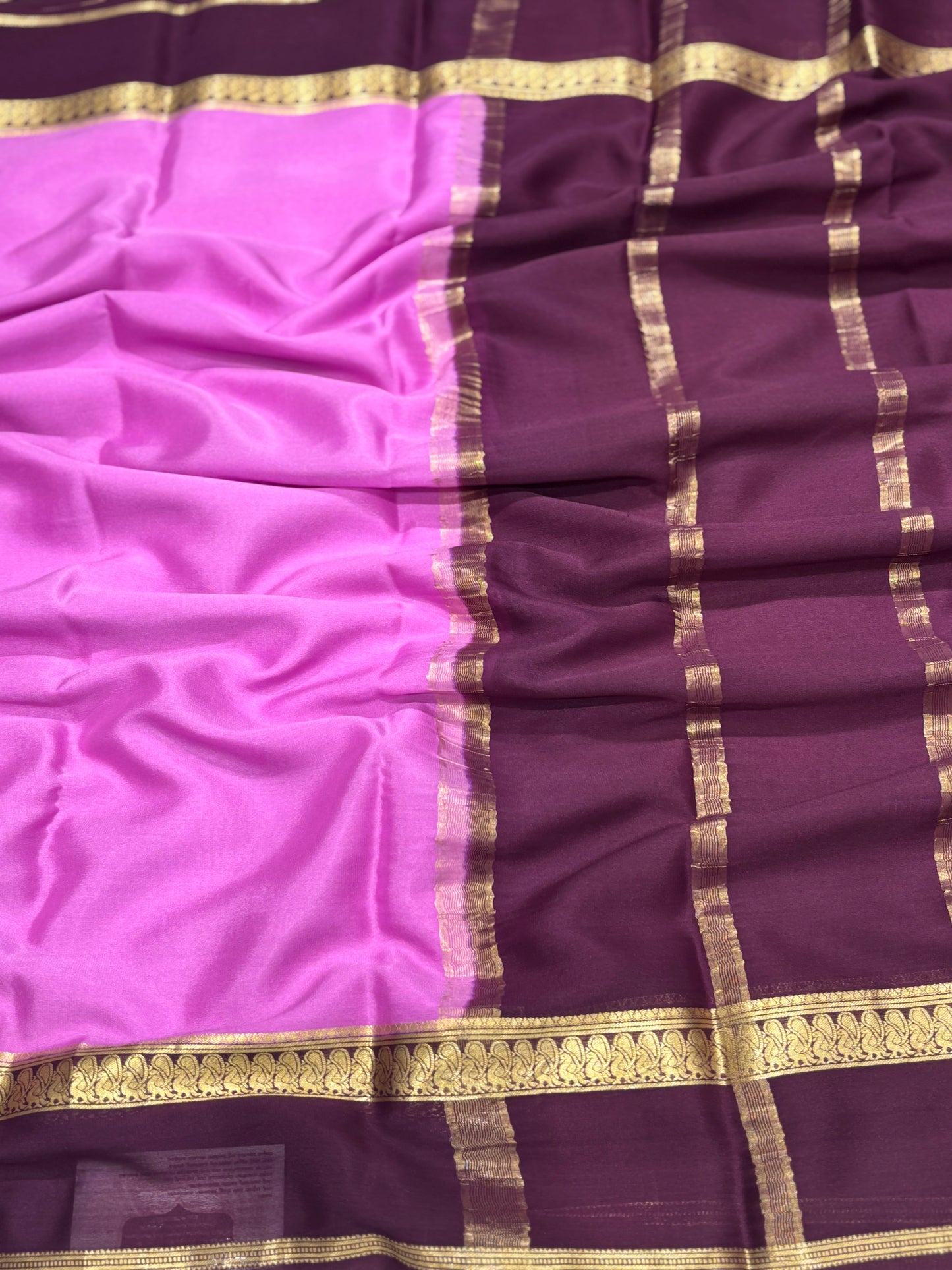 Pure Mysore silk